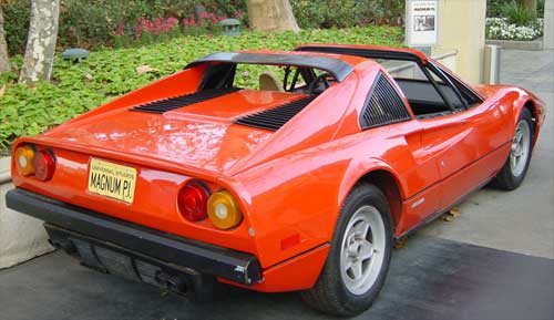 Pictures of the Magnum P.I. Ferrari 308. Magnum PI Ferrari