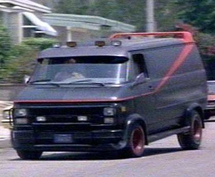 A-Team's 1983 GMC (G-15) Van Classic TV Cars